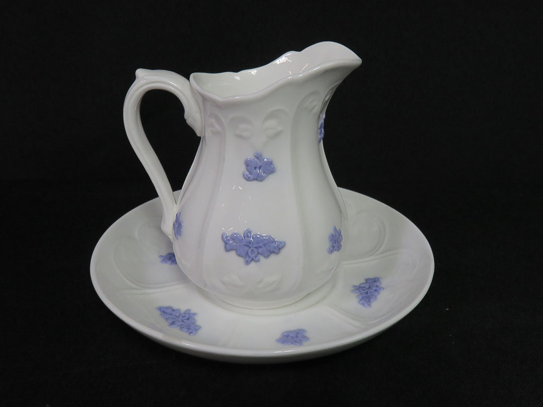 Syrup Pitcher and Underplate