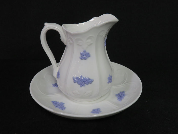 Syrup Pitcher and Underplate
