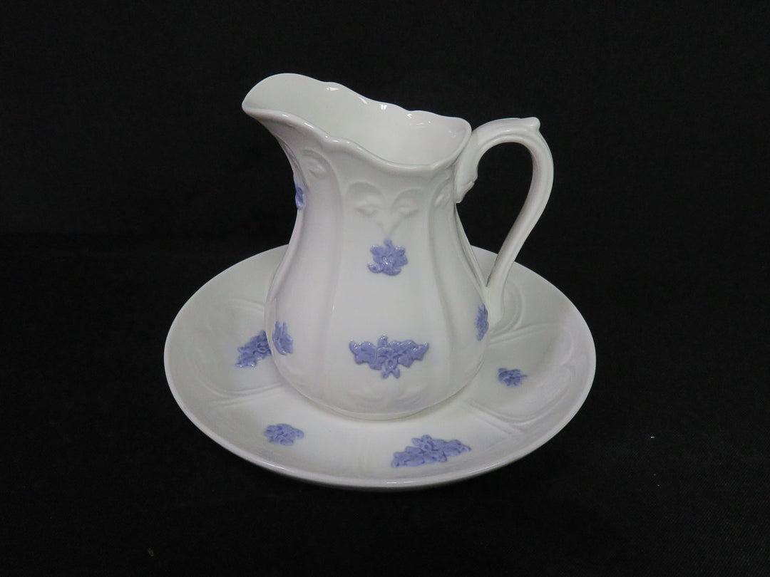 Syrup Pitcher and Underplate