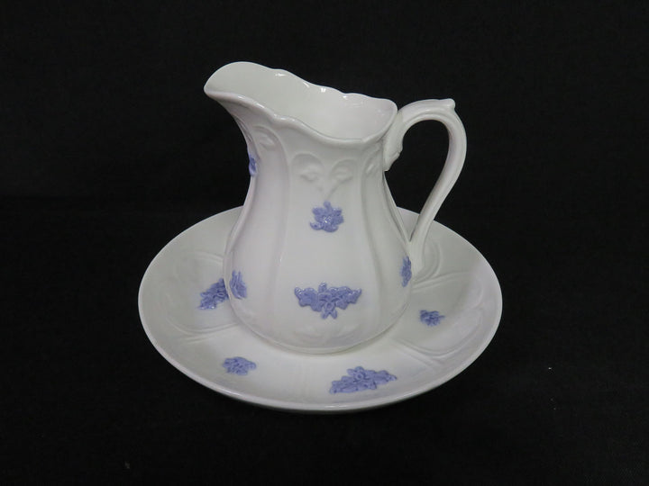 Syrup Pitcher and Underplate