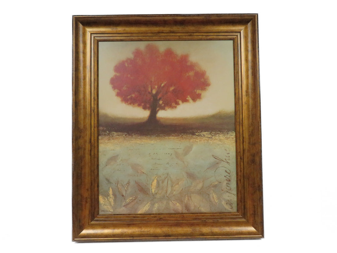 Floral Landscape Print