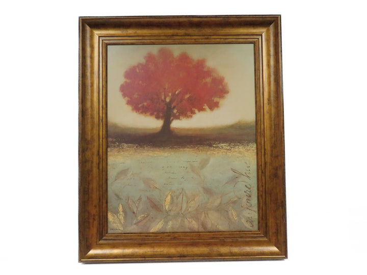 Floral Landscape Print