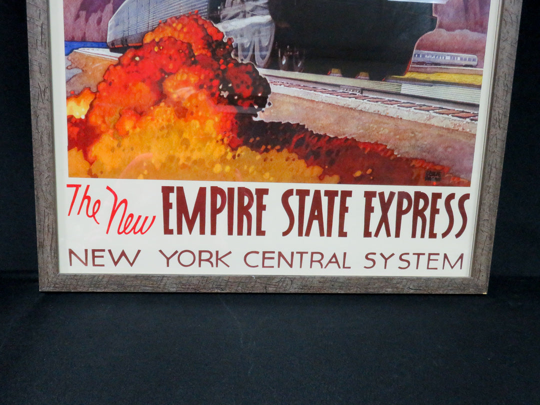 The New Empire State Express Poster Artwork