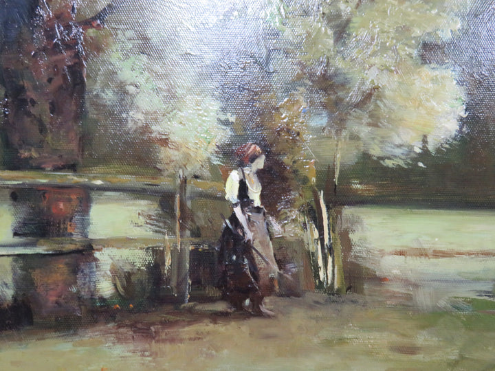 Max Gestel Original Oil Painting