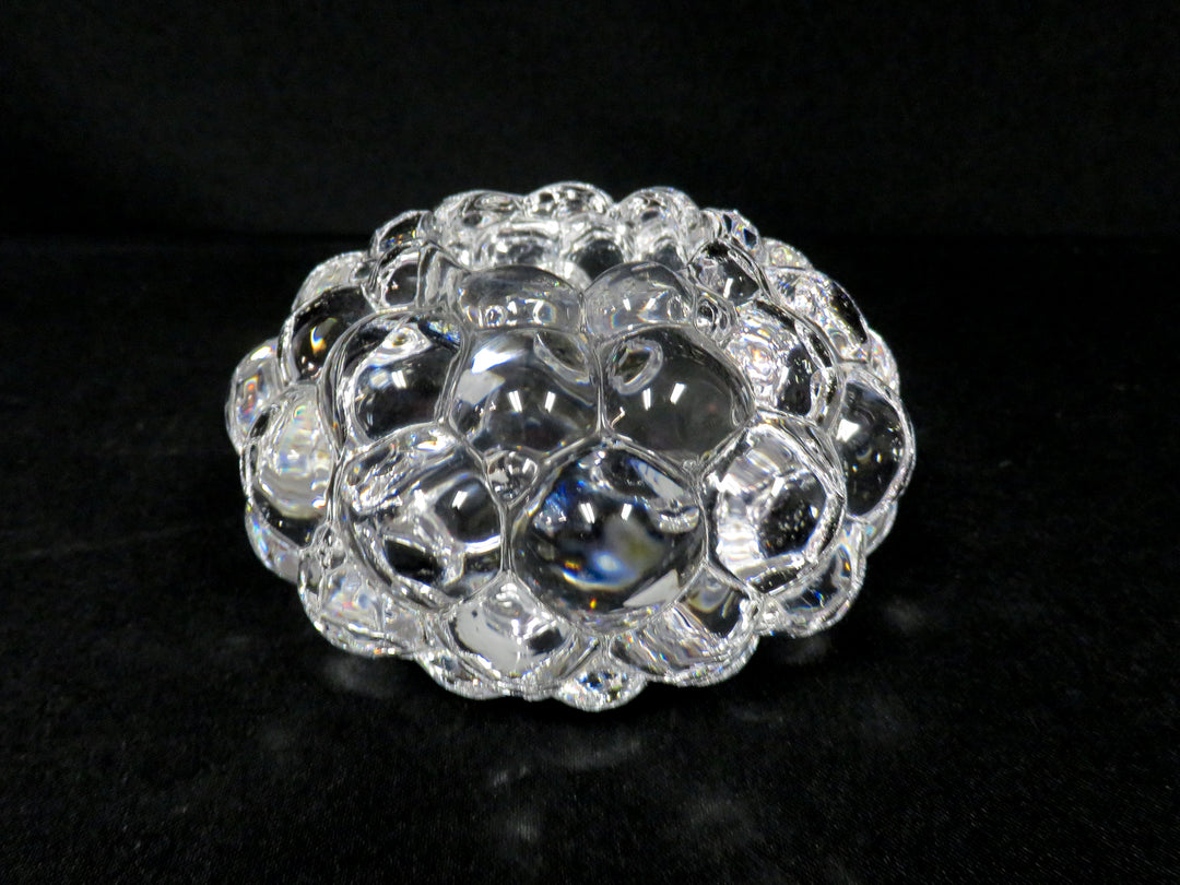 Orrefors Raspberry Votive