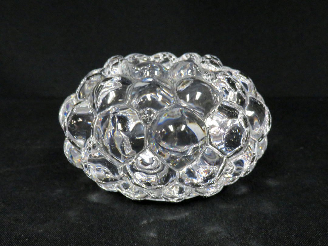 Orrefors Raspberry Votive