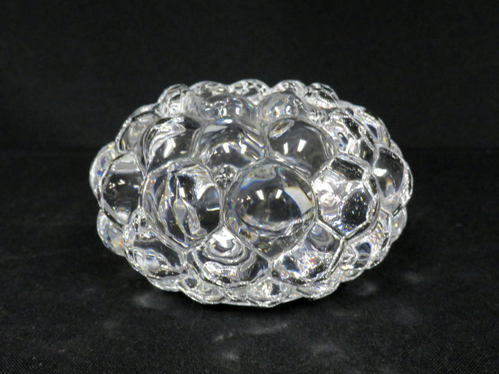 Orrefors Raspberry Votive