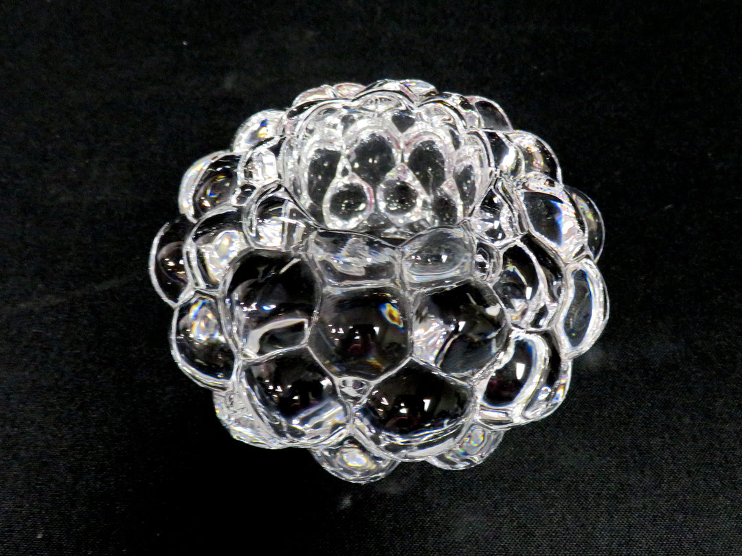 Orrefors Raspberry Votive