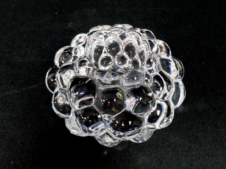 Orrefors Raspberry Votive