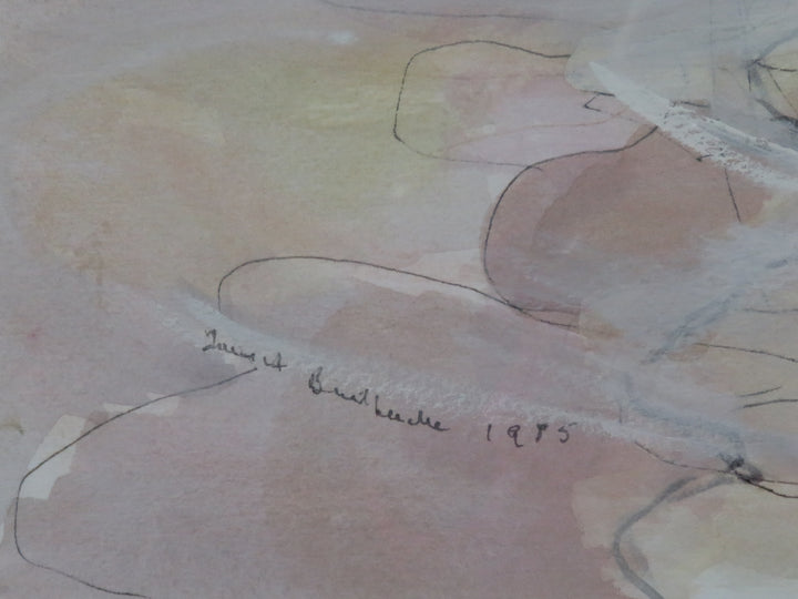 Watercolor Original Beach Scene