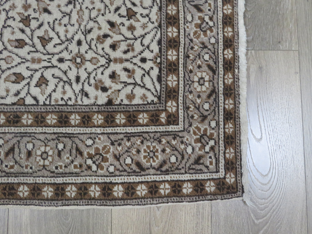 Brown &  Cream Area Rug