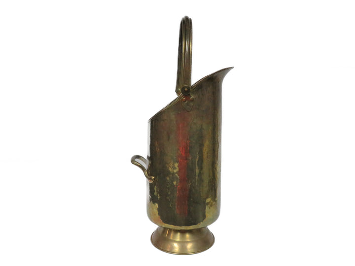 Vintage Brass Coal Shuttle