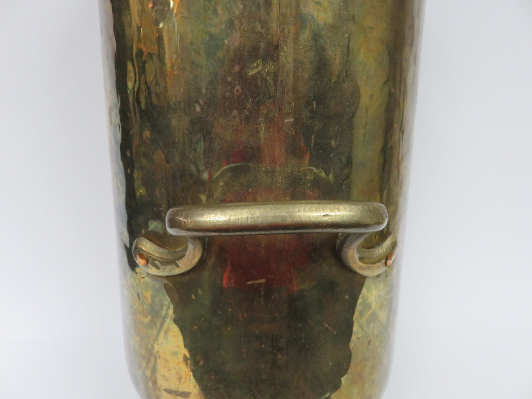 Vintage Brass Coal Shuttle