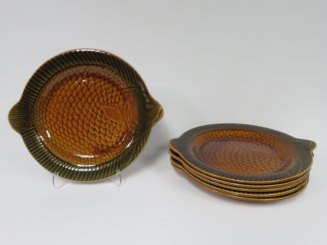 Sarreguemines Fish Plates