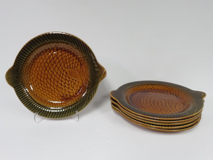 Sarreguemines Fish Plates