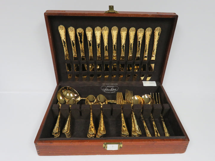 Gold Flatware Set