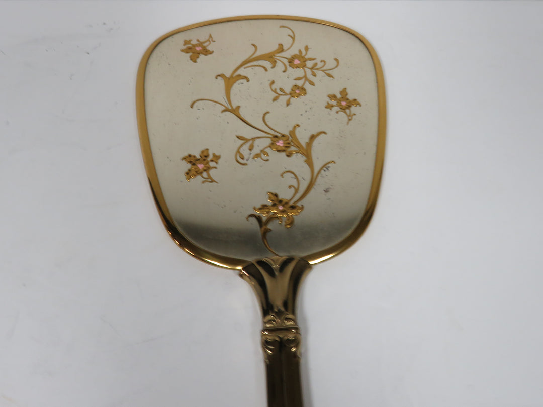 Gold-Rim Vanity Set