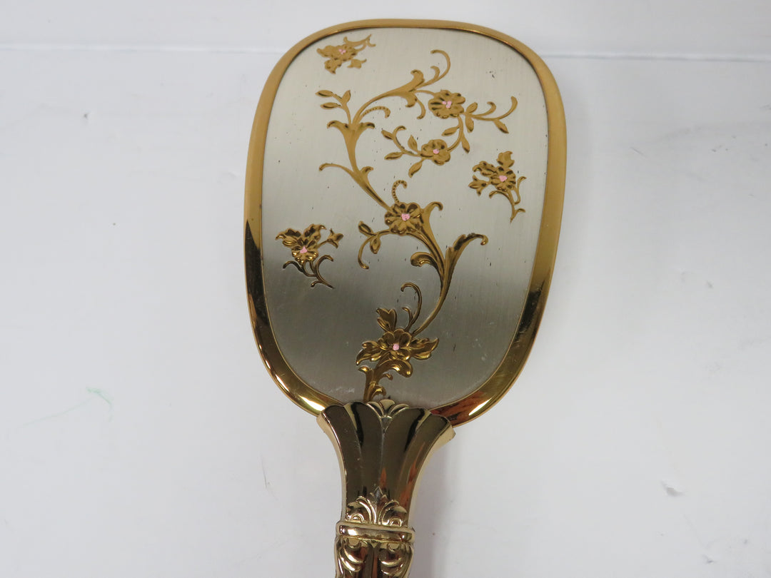Gold-Rim Vanity Set