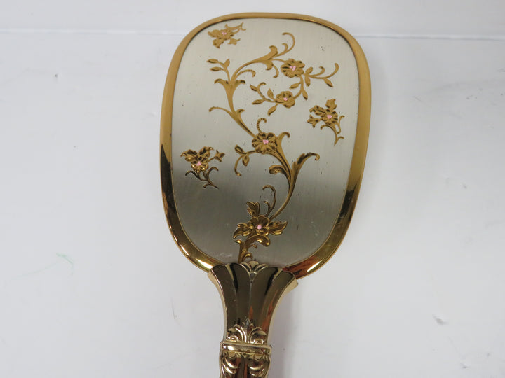 Gold-Rim Vanity Set