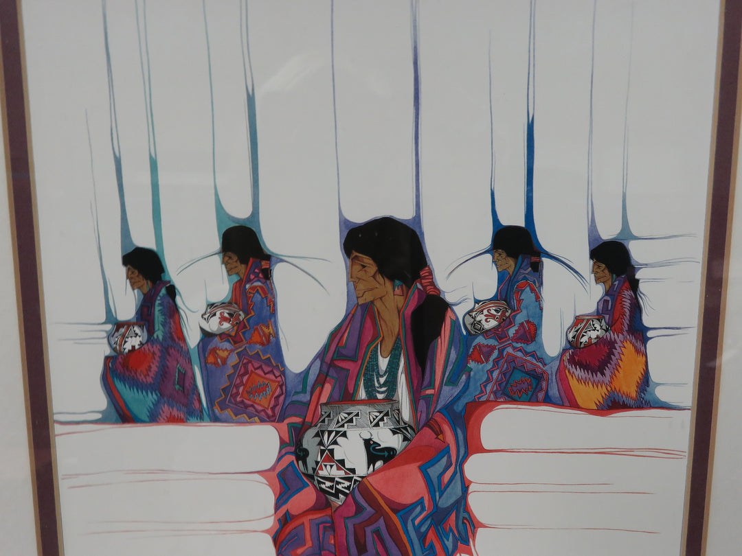 Native American Women Print