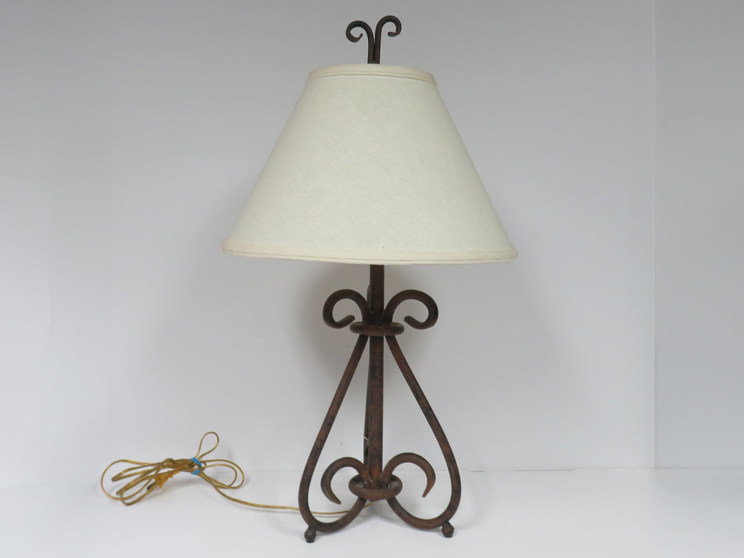 Wrought Iron Table Lamp