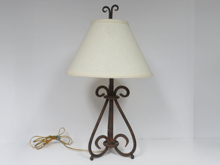 Wrought Iron Table Lamp