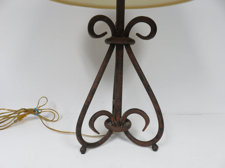 Wrought Iron Table Lamp