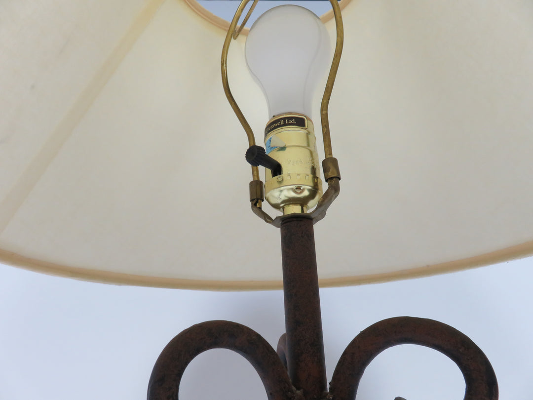 Wrought Iron Table Lamp