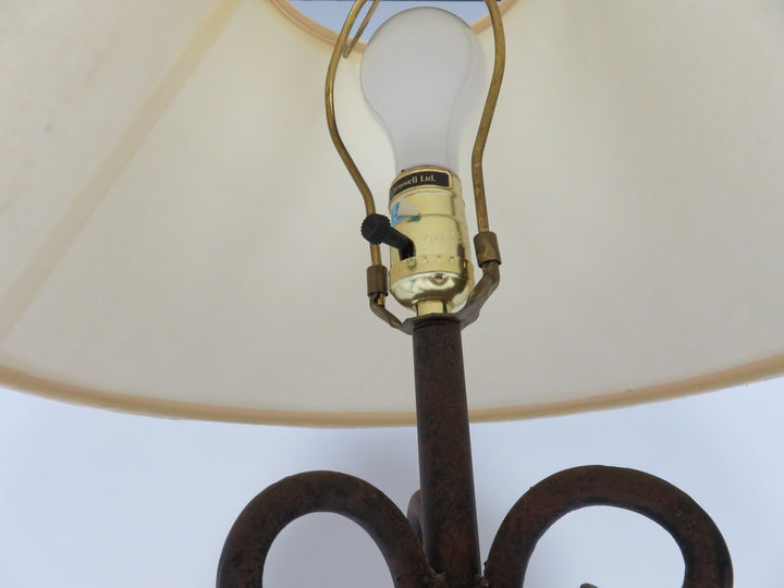 Wrought Iron Table Lamp