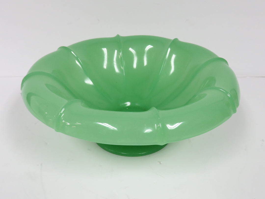 Fenton Jadeite Pedestal Bowl