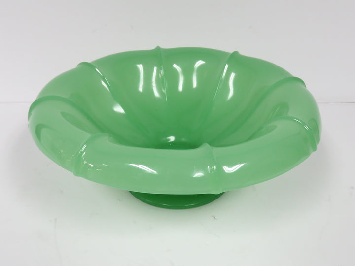Fenton Jadeite Pedestal Bowl