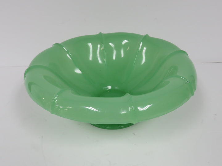 Fenton Jadeite Pedestal Bowl
