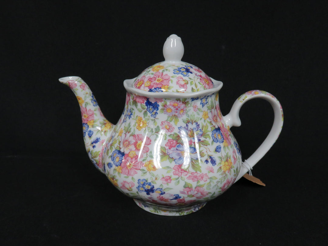 Floral Design Teapot