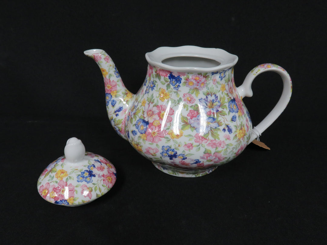 Floral Design Teapot