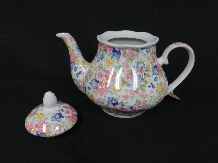 Floral Design Teapot