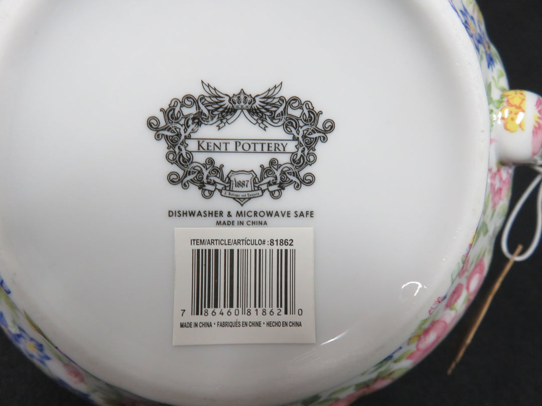 Floral Design Teapot