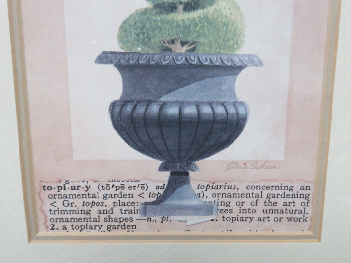 Topiary Print