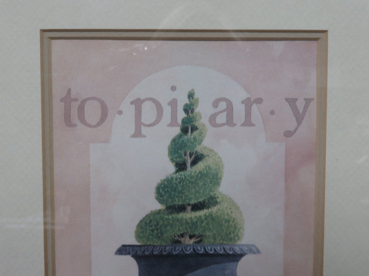 Topiary Print