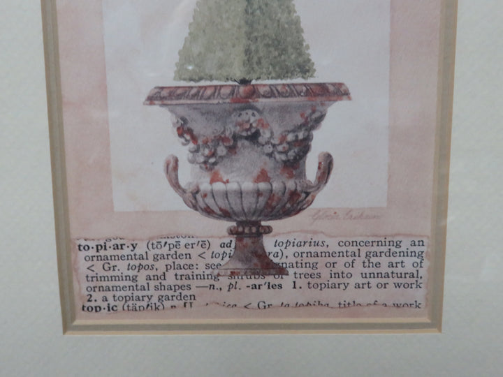 Topiary Print