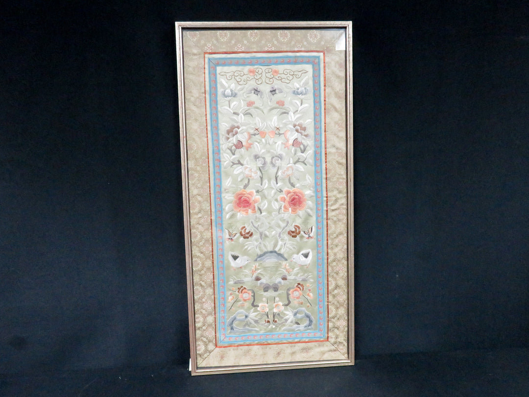 Asian Embroidery on Silk