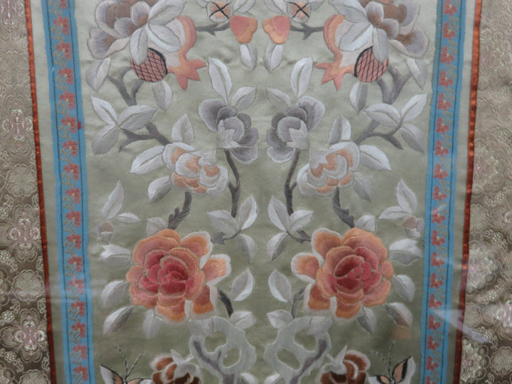 Asian Embroidery on Silk
