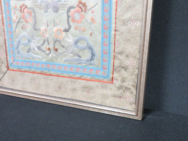 Asian Embroidery on Silk
