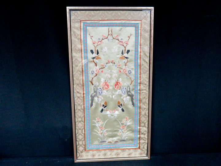 Asian Embroidery on Silk