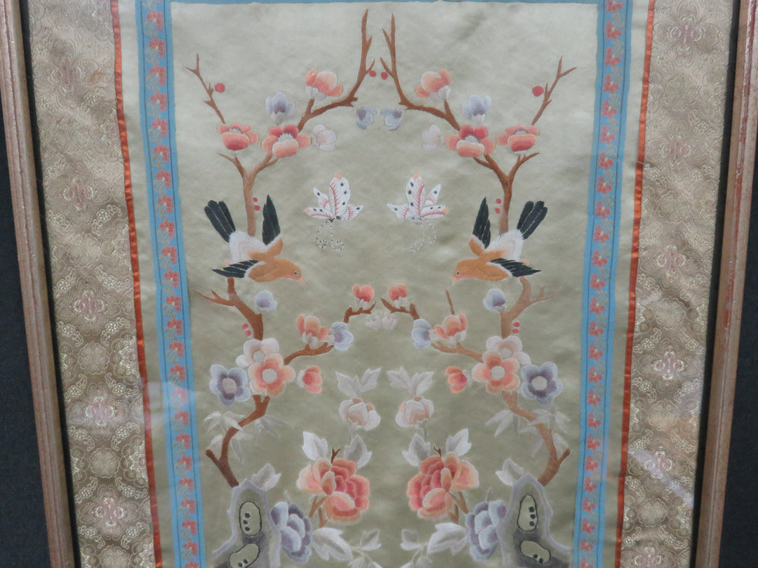 Asian Embroidery on Silk