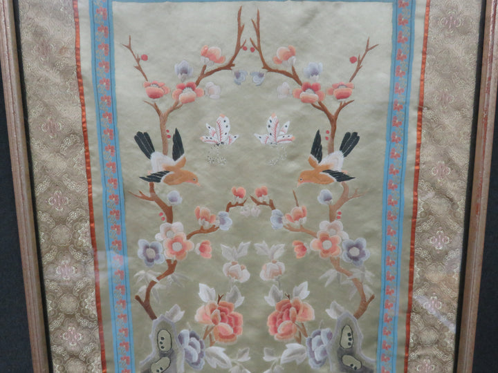 Asian Embroidery on Silk