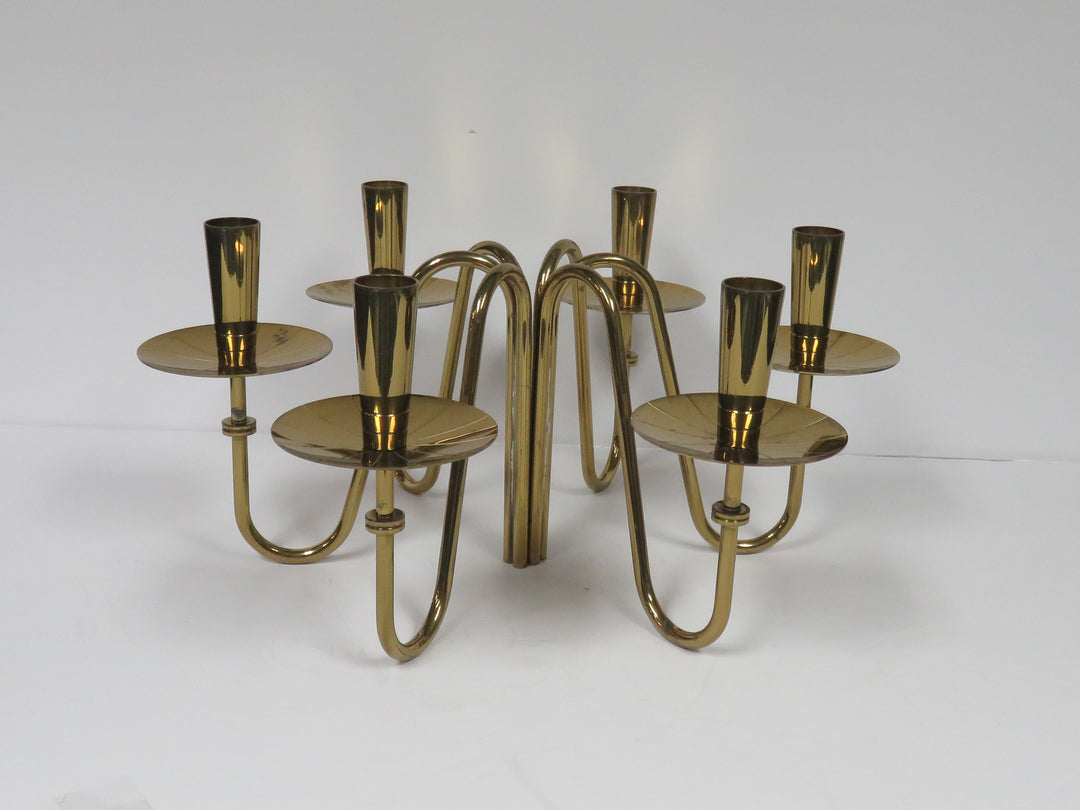 Tommi Parzinger Brass Candleholders