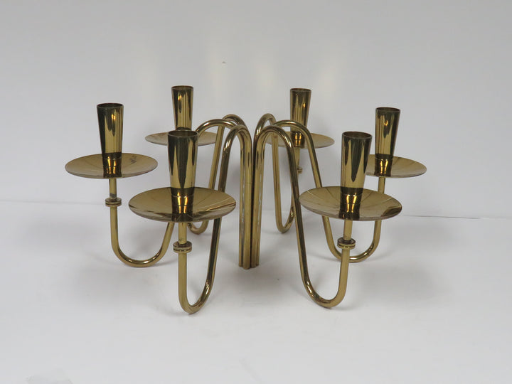 Tommi Parzinger Brass Candleholders
