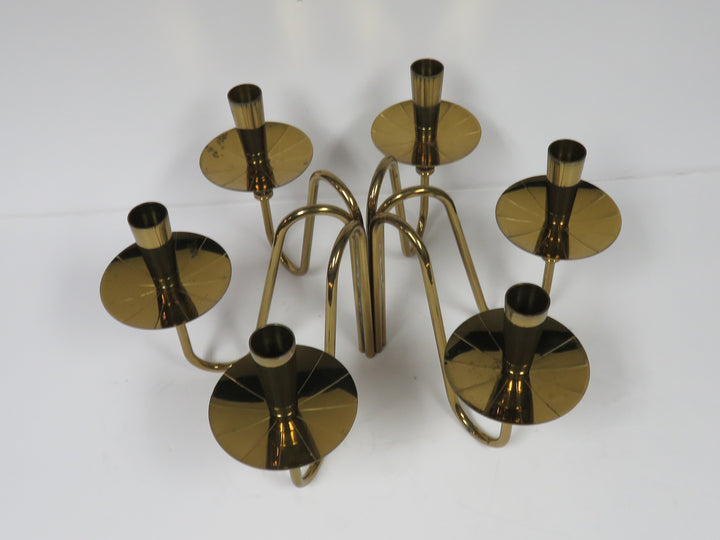 Tommi Parzinger Brass Candleholders