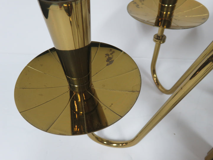 Tommi Parzinger Brass Candleholders