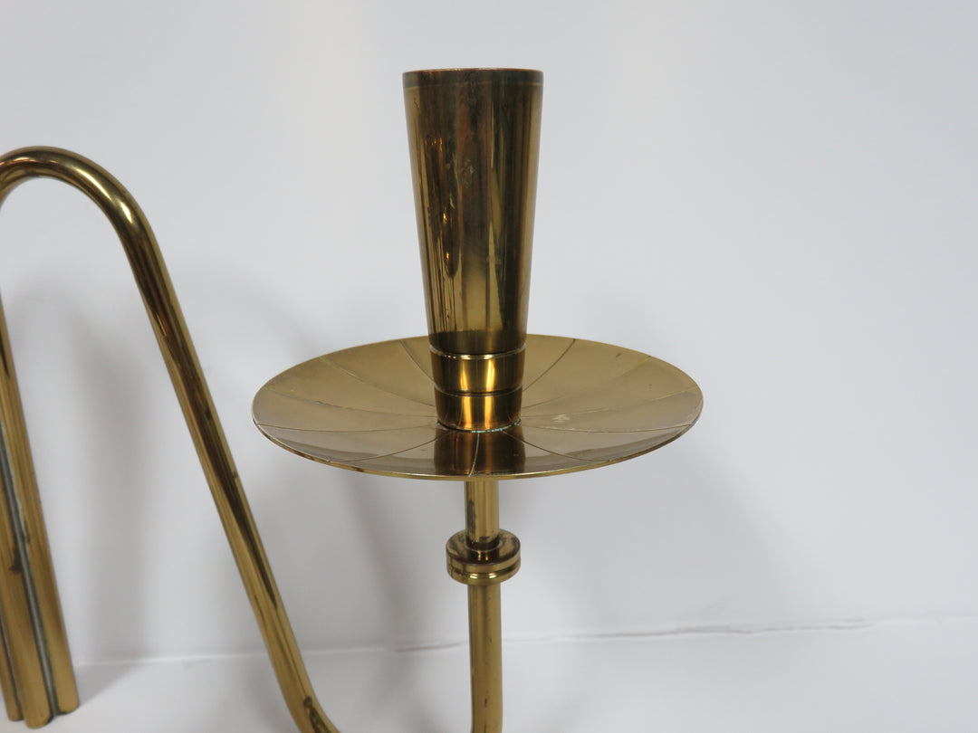 Tommi Parzinger Brass Candleholders